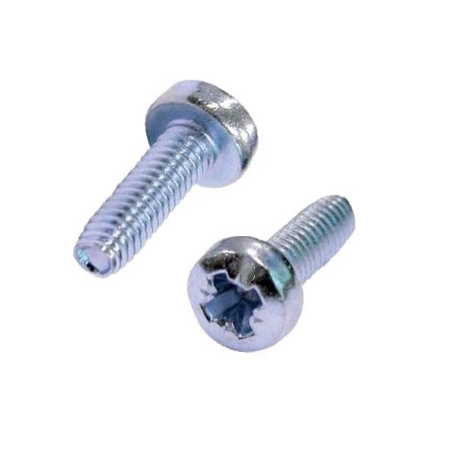 Гвинт, головка напівкругла M3.5x5 шліц хрестоподібний (PZ), цинк